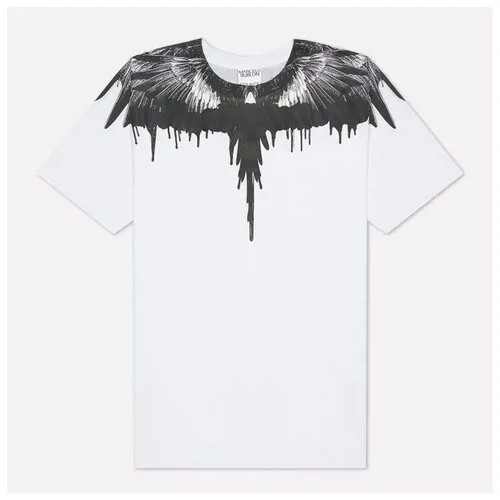 Мужская футболка Marcelo Burlon Tar Wings Regular чёрный , Размер XL