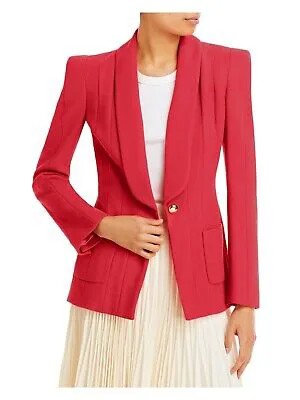 Женский красный пиджак с подплечниками SERGIO HUDSON 14