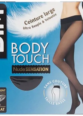 Колготки DIM Body Touch Nude Sensation Transparent, 20 den, размер 4, noir (черный)