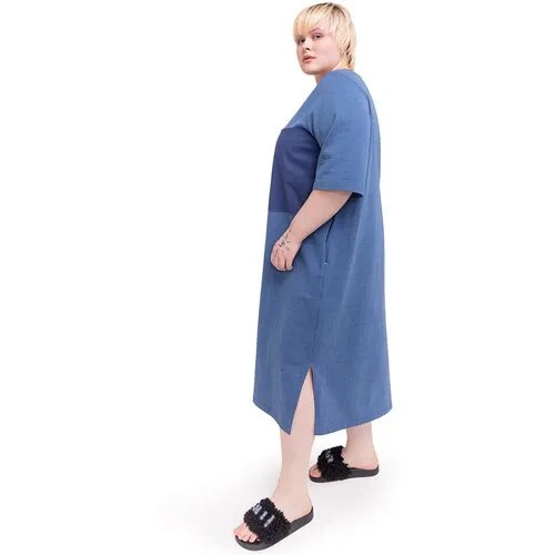 Платье LeSsiSmORE, размер 50, голубой