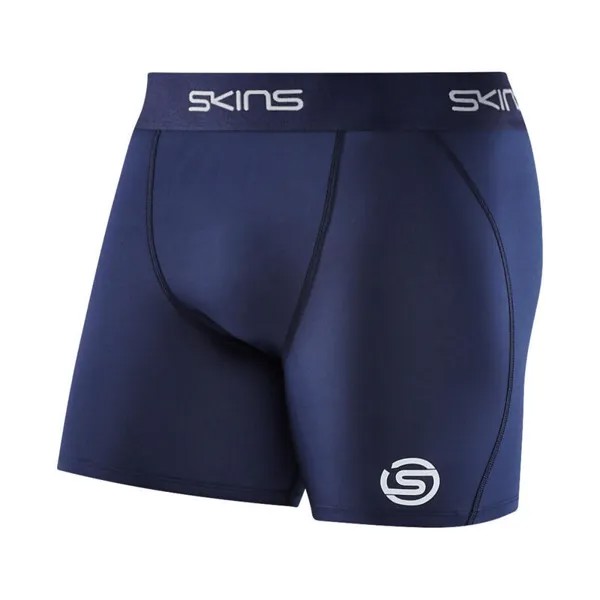 Компрессионные брюки шорты S1 SKINS, цвет blau