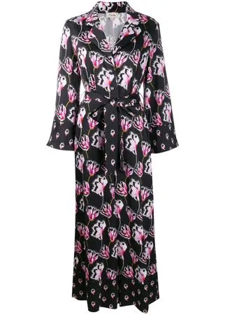 Temperley London комбинезон с цветочным принтом