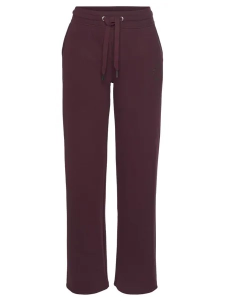 Спортивные и уличные брюки Bench, цвет weinrot