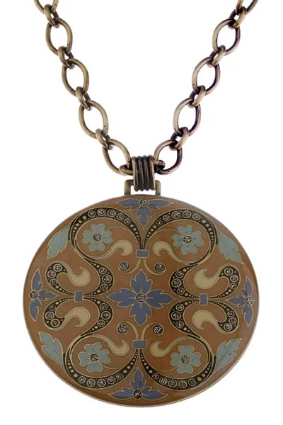 Колье женское Clara Bijoux B69588.18.CGM, горячая эмаль