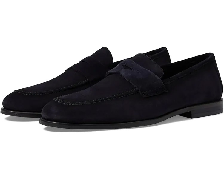 Лоферы To Boot New York Ronny, цвет Blue Suede