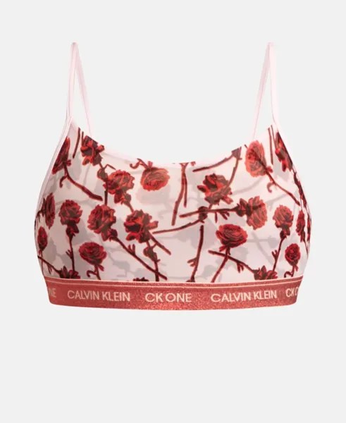Мягкий бюстгальтер Calvin Klein Underwear, роза