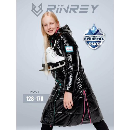 Пуховик RINREY, размер 164, черный