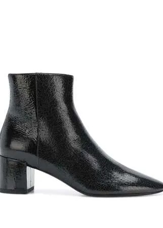 Saint Laurent ботильоны на каблуке