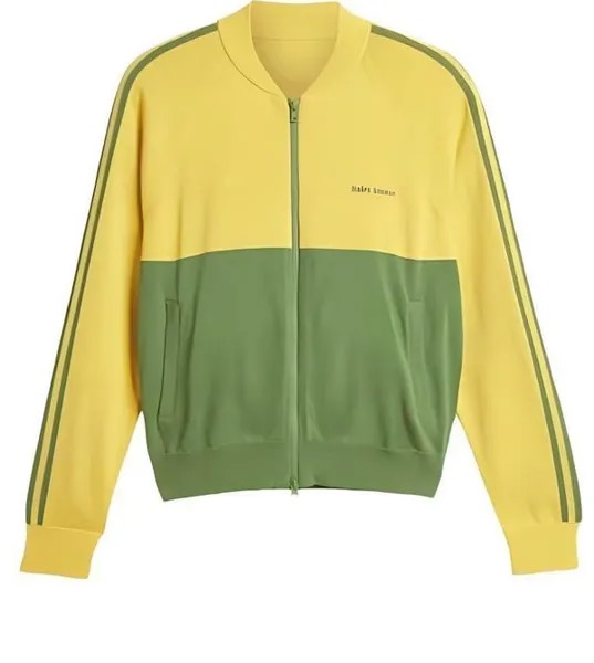 Куртка x wales bonner новая трикотажная спортивная куртка азиатские размеры Adidas, золотой