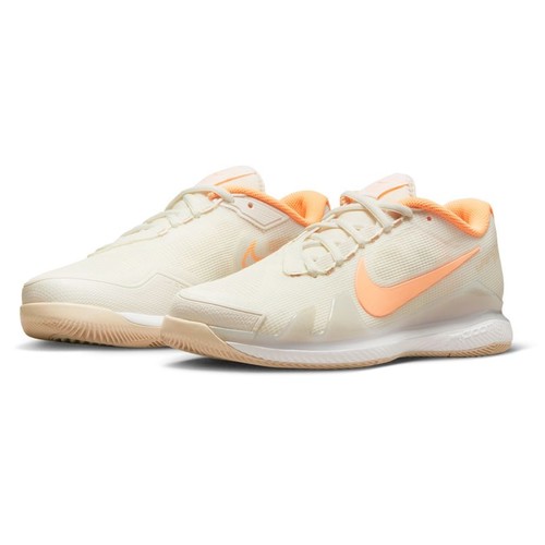 Кроссовки NIKE Court Air Zoom Vapor Pro, размер 37.5 EU, оранжевый, бежевый