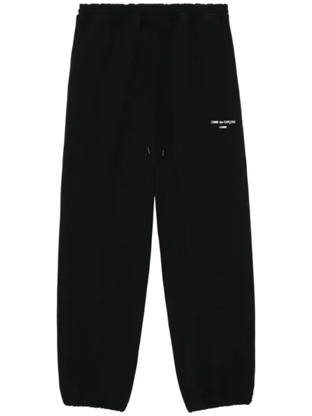 Comme des Garçons Homme спортивные брюки с логотипом, черный