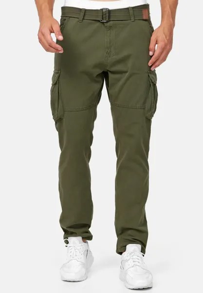 Брюки карго WILLIAM INDICODE JEANS, цвет green
