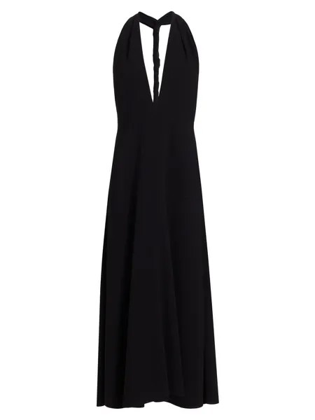 Платье макси с перекрученной спиной Proenza Schouler, черный