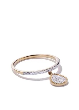 AS29 кольцо Mye из желтого золота с бриллиантами