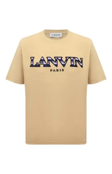 Хлопковая футболка Lanvin