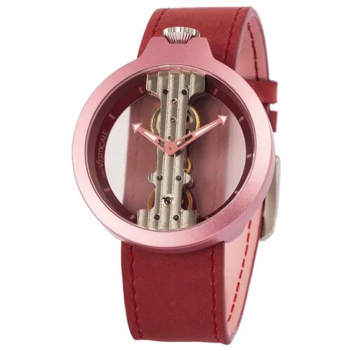 Наручные часы Atto Verticale Titanium Upper UP/02, красный, розовый