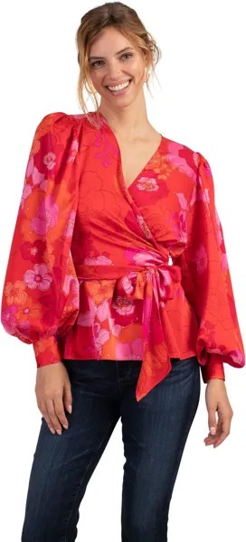 Водный топ Trina Turk, цвет Rojo Multi