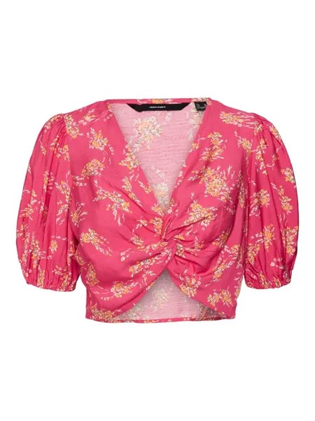 Блузка VERO MODA HIA ANEA, розовый
