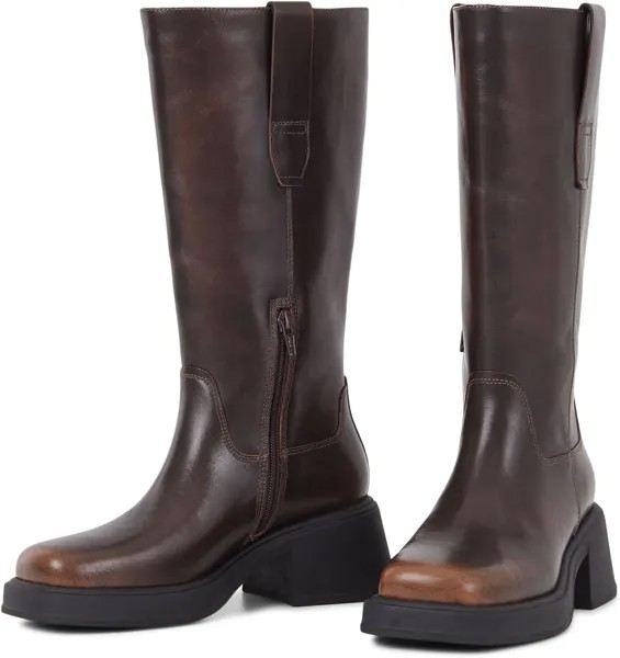 Сапоги Dorah Leather Riding Boot Vagabond Shoemakers, коричневый