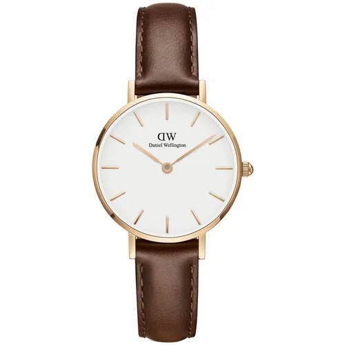 Наручные часы Daniel Wellington Petite, коричневый