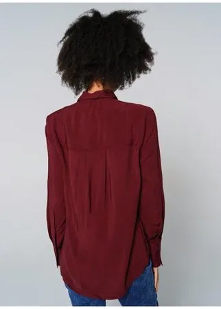 Блузка ТВОЕ A7537 размер S, бордовый, WOMEN