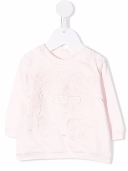 Kenzo Kids толстовка с вышитым логотипом