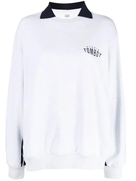 Studio Tomboy толстовка с логотипом, серый
