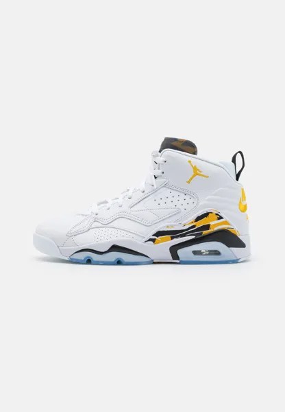 Кроссовки высокие JORDAN MVP, цвет white/yellow ochre/black