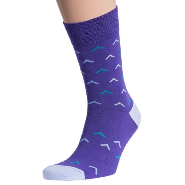 Носки мужские MoscowSocksClub фиолетовые 27 (41-43)