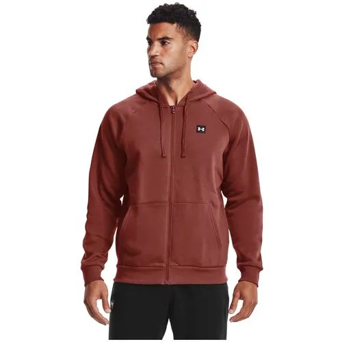 Толстовка Under Armour Rival Fleece Full Zip Hoodie Красный MD 1357111-688