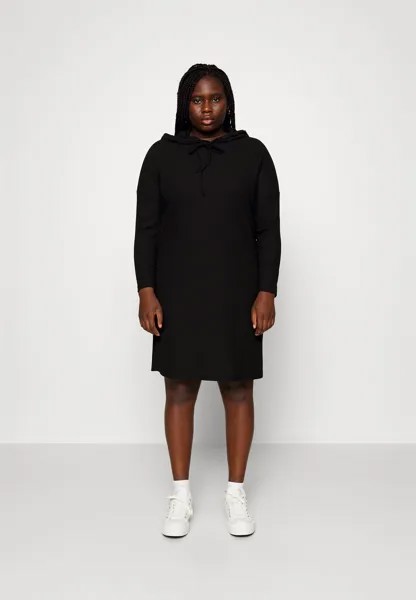 Платье Point ONLY Carmakoma CARRIBBI HOODIE DRESS, черный