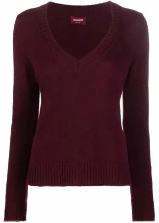 Zadig&Voltaire кашемировый джемпер с V-образным вырезом