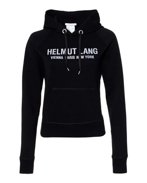 Худи HELMUT LANG K01DW505 m черный+серебряный