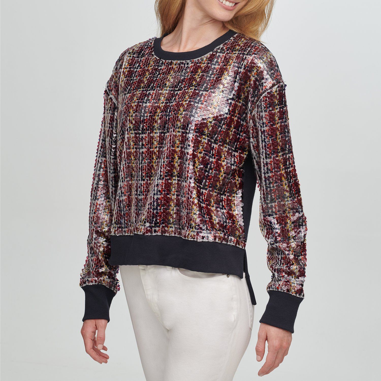 Свитшот женский DKNY P0HH7GWO разноцветный S