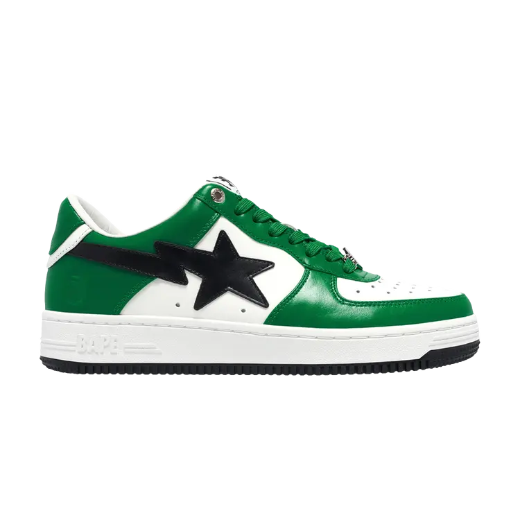 Кроссовки BAPE Wmns Bapesta #3, зеленый