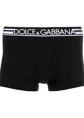 Dolce & Gabbana боксеры с логотипом на поясе