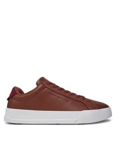 Кроссовки Tommy Hilfiger Court FM0FM05207 Marrón, коричневый