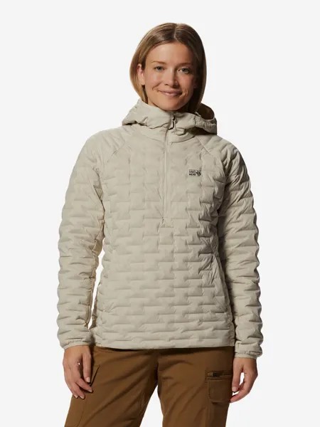 Пуховик женский Mountain Hardwear Stretchdown, Серый