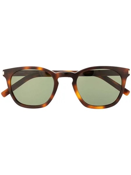 Saint Laurent Eyewear солнцезащитные очки в квадратной оправе