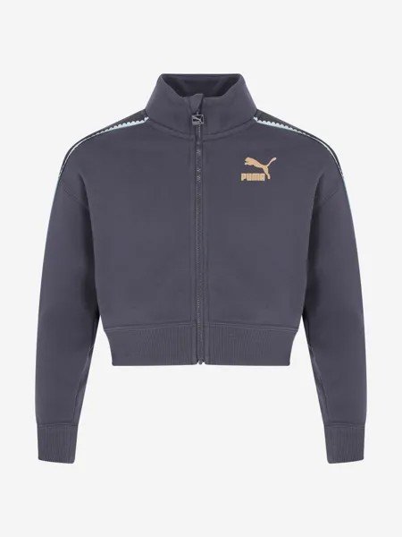 Толстовка для девочек PUMA Off Side Track, Серый