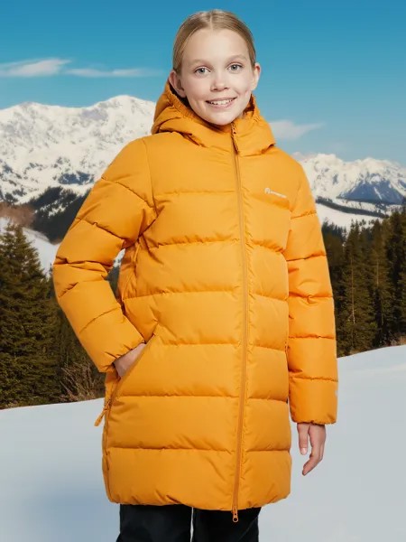 Пуховик для девочек Outventure, Оранжевый