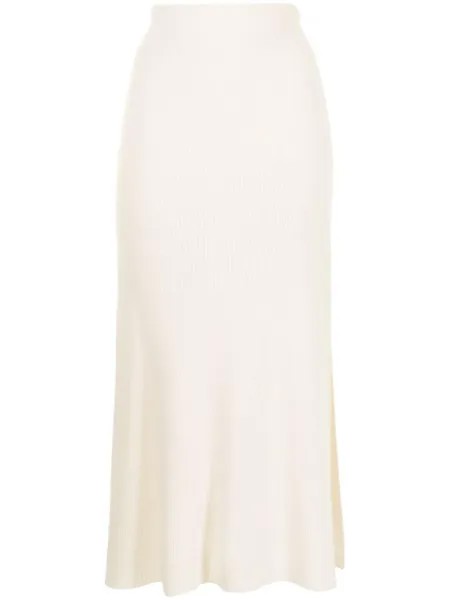 Кашемировая юбка River Cashmere In Love, белый