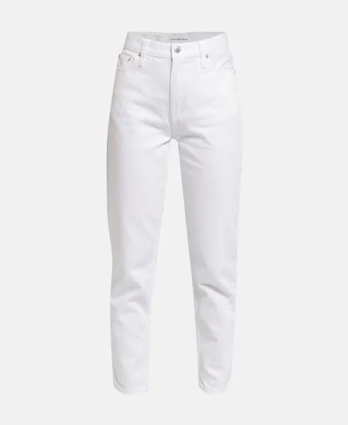 Джинсы узкого кроя Calvin Klein Jeans, белый
