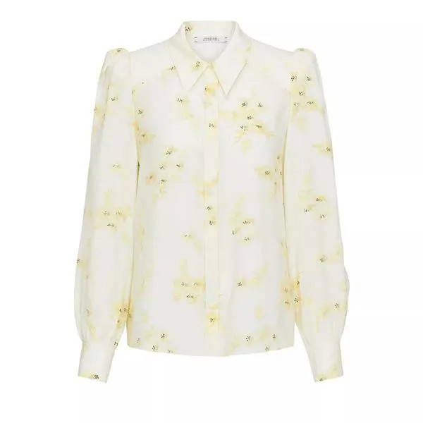 Футболка pastel dreams bluse 021 floral yellow mix Dorothee Schumacher, мультиколор