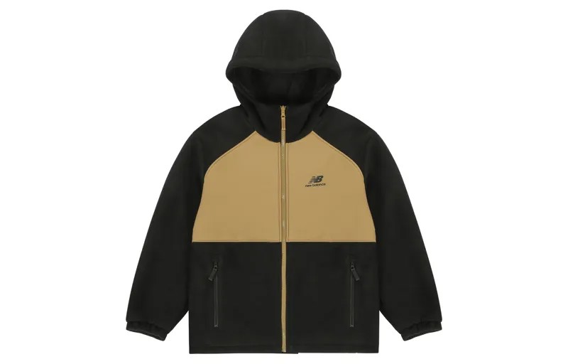 Бархатная куртка унисекс New Balance, цвет Black