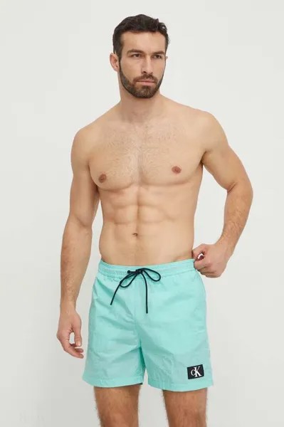 Плавки Calvin Klein, зеленый