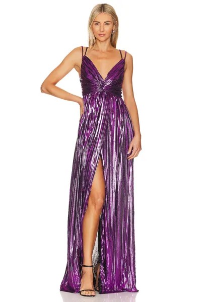 Платье Sabina Musayev x REVOLVE Kaia Gown, фиолетовый