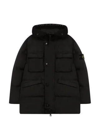 Пуховая куртка с капюшоном Stone Island