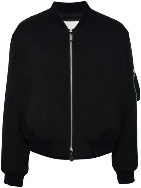 Jil Sander бомбер-пуховик, синий
