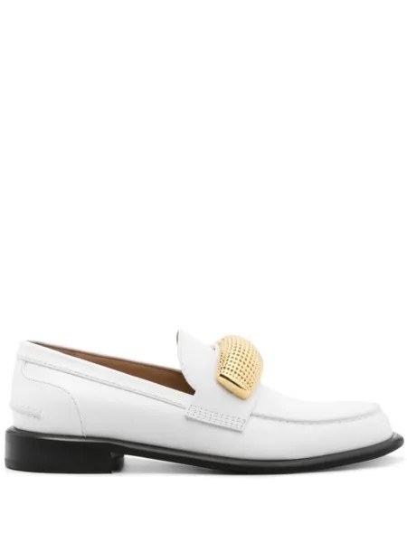 JW Anderson сумка-тоут с металлическим декором, белый